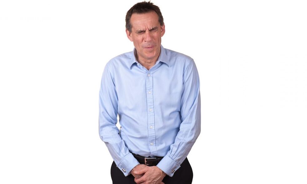 Dor na zona da ingle con prostatite