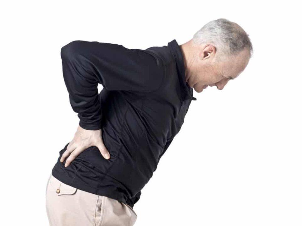 Dor lumbar debido á prostatite